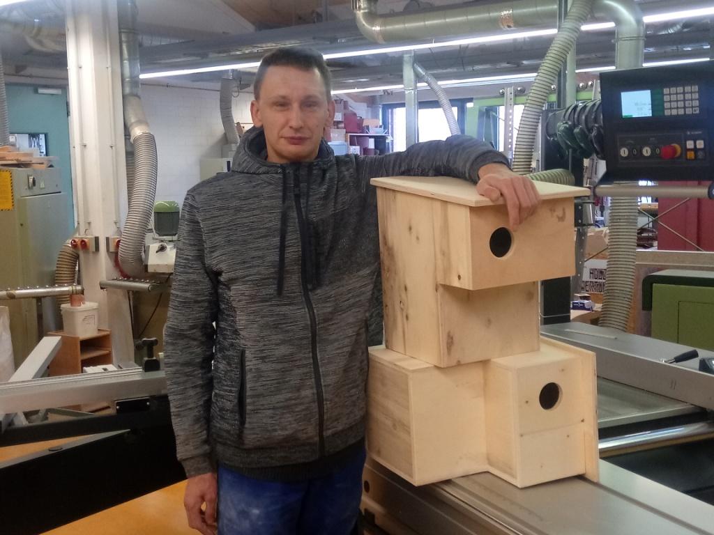 Blick in die Werkstatt-Tischlerei